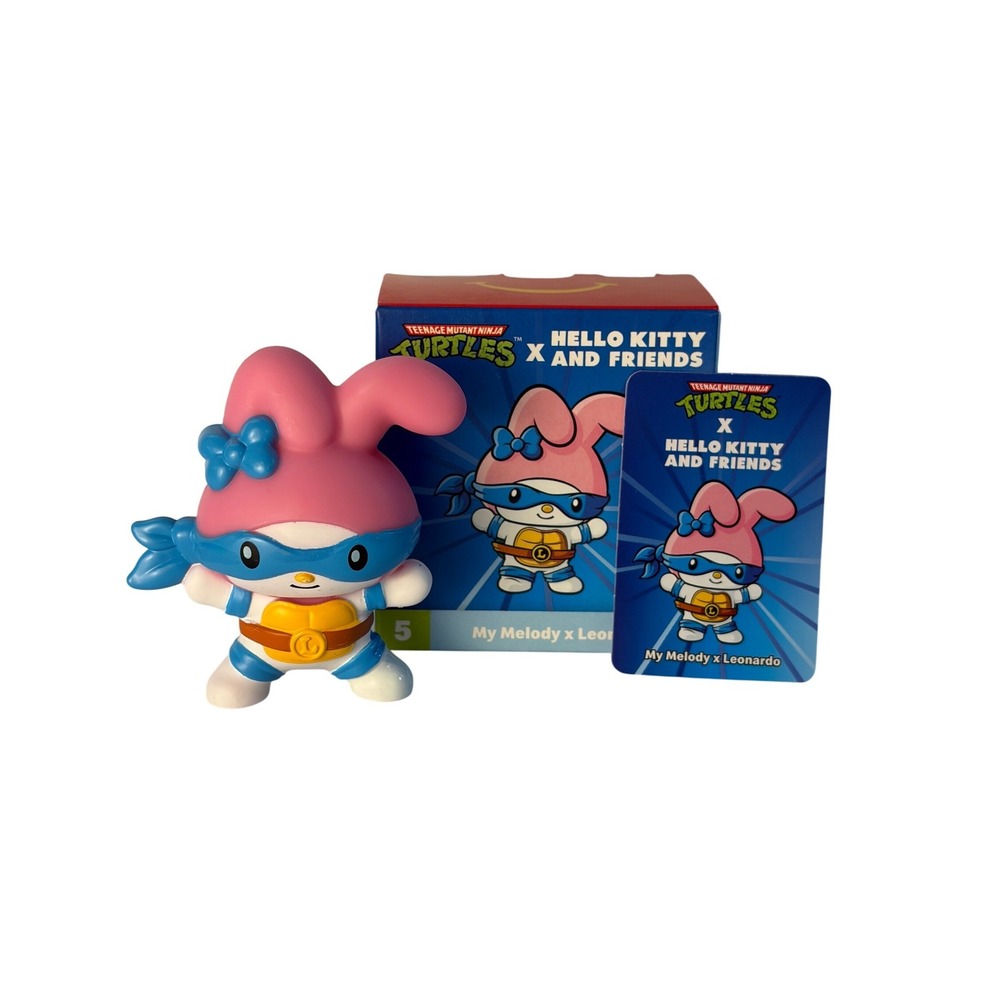 McDonalds Happy Meal Toy TMNT x Hello Kitty #5 My Melody Leonardo
